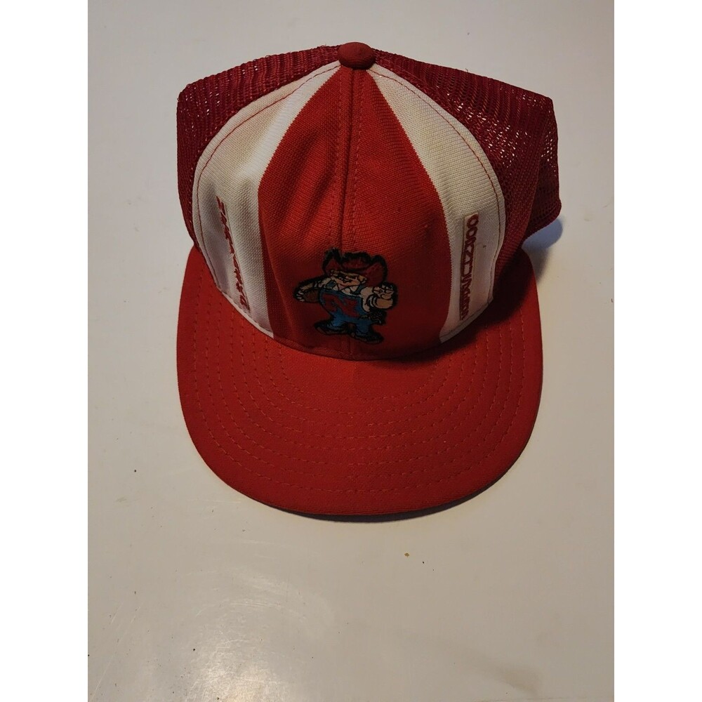Nebraska Cornhuskers Huskers Football Hat Cap Lucky Stripes Snapback. Average